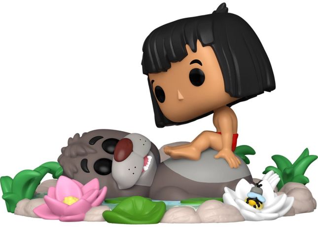 Figurine Funko Pop Le Livre de la Jungle [Disney] #1490 Ballo & Mowgli - Moment