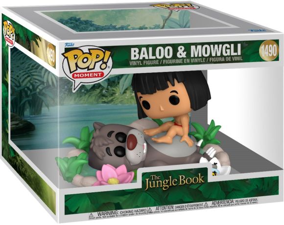 Figurine Funko Pop Le Livre de la Jungle [Disney] #1490 Ballo & Mowgli - Moment