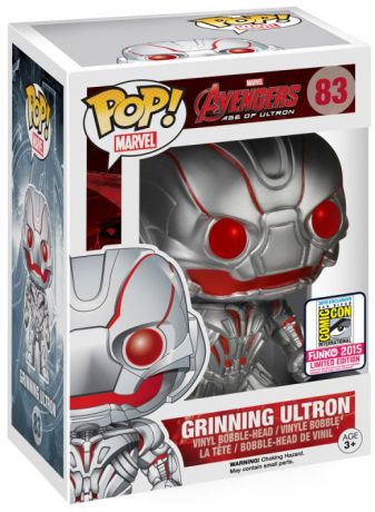 Figurine Funko Pop Avengers : L'Ère d'Ultron [Marvel] #83 Ultron Grinning