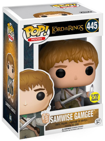 Figurine Funko Pop Le Seigneur des Anneaux #445 Samsagace Gamegie - Glow in the Dark