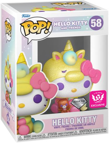 Figurine Funko Pop Sanrio #58 Hello Kitty - Diamant 