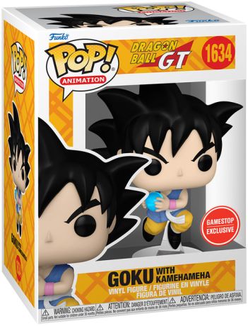 Figurine Funko Pop Dragon Ball GT #1634 Goku avec Kamehameha