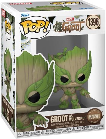 Figurine Funko Pop Nous sommes Groot [Marvel] #1396 Groot en Wolverine
