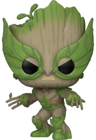 Figurine Funko Pop Nous sommes Groot [Marvel] #1396 Groot en Wolverine