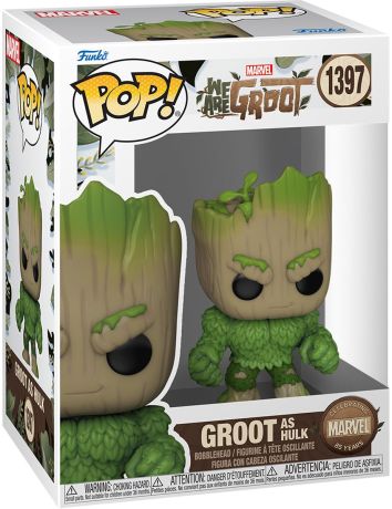 Figurine Funko Pop Nous sommes Groot [Marvel] #1397 Groot en Hulk