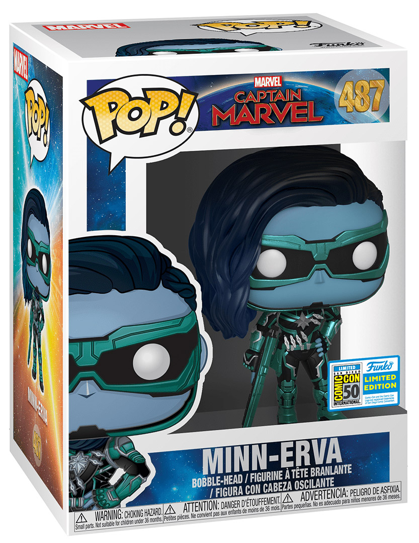 アメコミ FunkoPop! 487 MINN-ERVA Funko Pop! Vinyl: Marvel - Minn-Erva - GameStop (GS