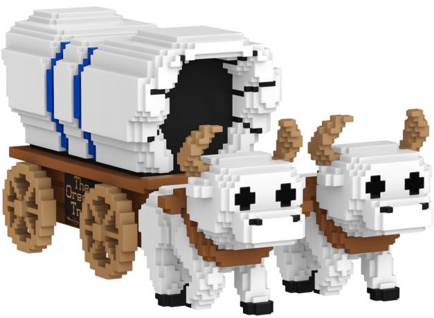 Figurine Funko Pop Icônes de Pub #982 Bœufs et chariot - 8-Bit