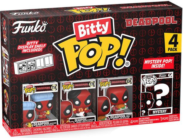 Figurine Funko Pop Deadpool [Marvel] Bitty Pop (série 2)