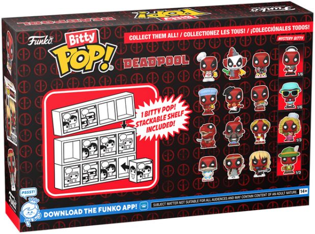 Figurine Funko Pop Deadpool [Marvel] Bitty Pop (série 2)