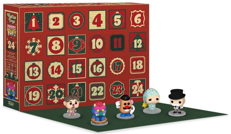 Figurine Funko Pop Hasbro Calendrier de l'Avent 2024 (Retro Toys Funko Pop)