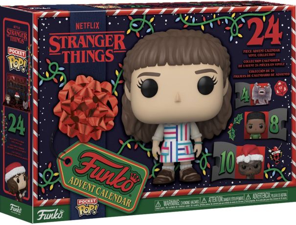 Figurine Funko Pop Stranger Things Calendrier de l'Avent 2024 (Stranger Things Funko Pop)