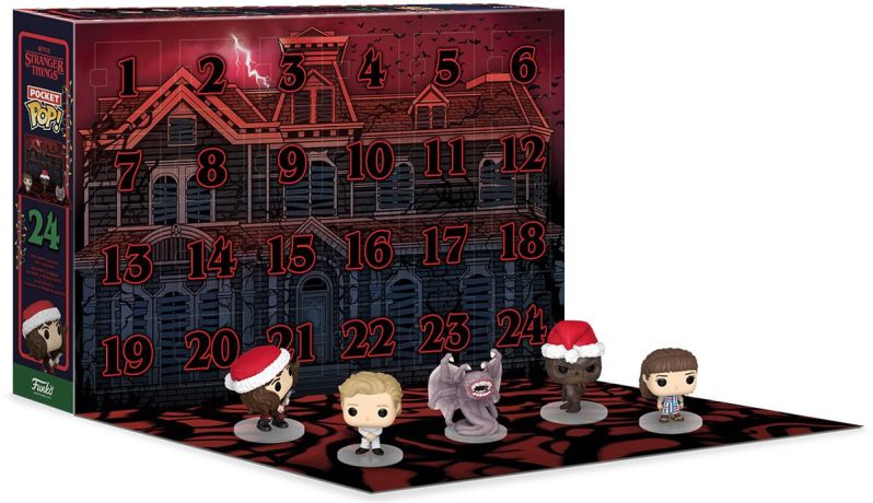 Figurine Funko Pop Stranger Things Calendrier de l'Avent 2024 (Stranger Things Funko Pop)