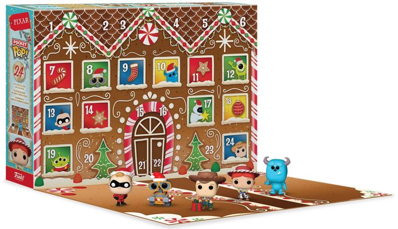 Figurine Funko Pop Pixar Calendrier de l'Avent 2024 (Pixar Funko Pop)