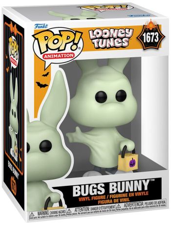 Figurine Funko Pop Looney Tunes #1673 Bugs Bunny (en Fantôme)