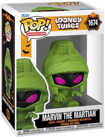 Figurine Funko Pop Looney Tunes #1674 Marvin le Martien (en Momie)