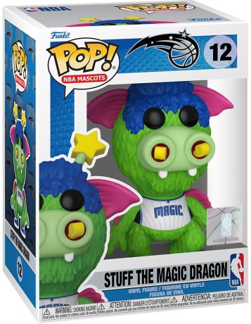Figurine Funko Pop NBA #12 Stuff the Magic Dragon