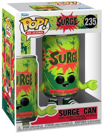 Figurine Funko Pop Icônes de Pub #235 Canette Surge