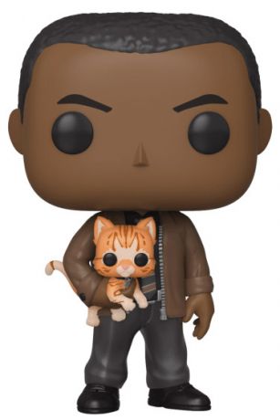 Figurine Funko Pop Captain Marvel [Marvel] #447 Nick Fury avec Goose le chat