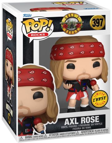 Figurine Funko Pop Guns N' Roses #397 Axl Rose [Chase]