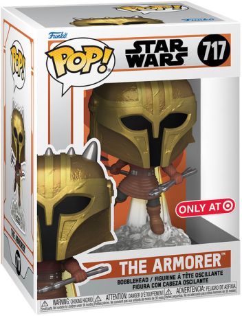 Figurine Funko Pop Star Wars : Le Mandalorien #717 L'Armurière