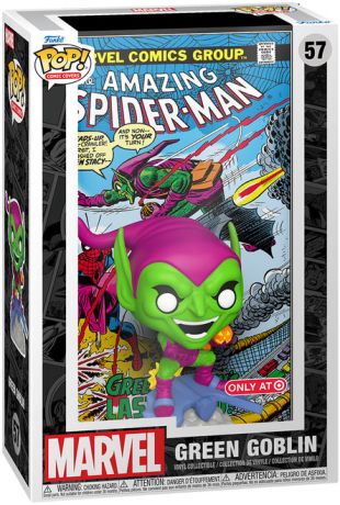 Figurine Funko Pop Marvel Comics #57 Le Bouffon Vert - Comic Cover
