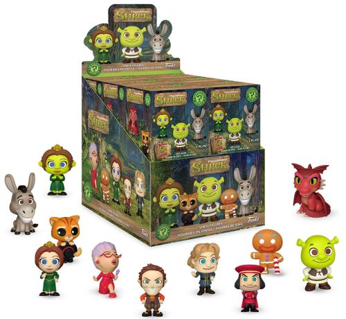 Figurine Funko Mystery Minis Shrek  Shrek - 12 Figurines