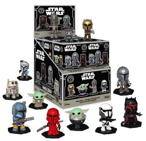Figurine Funko Mystery Minis Star Wars : Le Mandalorien Star Wars : Le Mandalorien - 12 Figurines