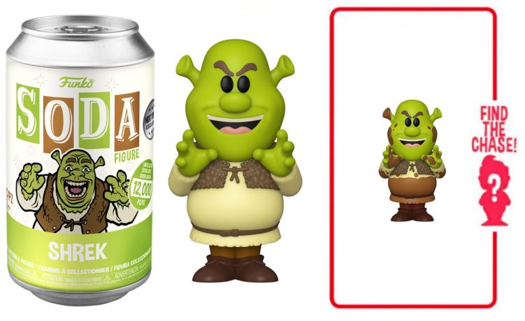 Figurine Funko Soda Shrek  Shrek (Canette Verte)
