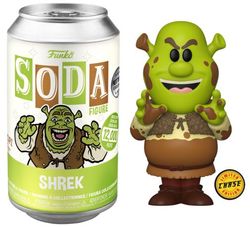 Figurine Funko Soda Shrek  Shrek (Canette Verte) [Chase]