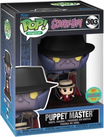 Figurine Funko Pop Scooby-Doo #303 Le Maître de Marionnettes - Digital Pop