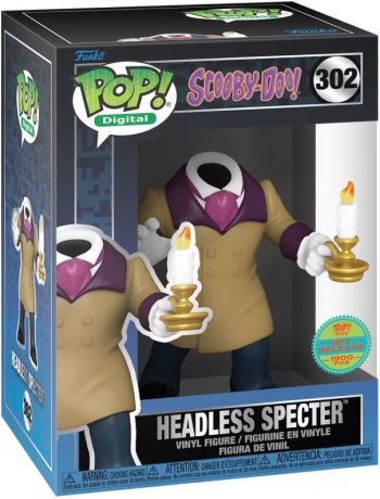 Figurine Funko Pop Scooby-Doo #302 Le Spectre sans Tête - Digital Pop