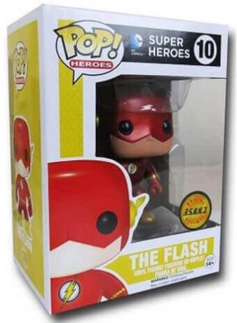 Figurine Funko Pop DC Universe #10 Flash - Métallique [Chase]