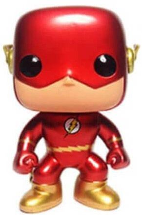 Figurine Funko Pop DC Universe #10 Flash - Métallique [Chase]