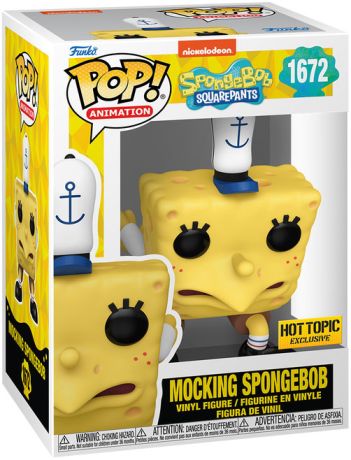 Figurine Funko Pop Bob l'Eponge #1672 Bob l'Éponge Moqueur