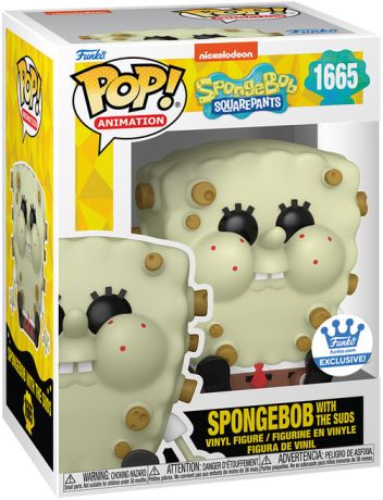 Figurine Funko Pop Bob l'Eponge #1665 Bob l'Eponge Malade