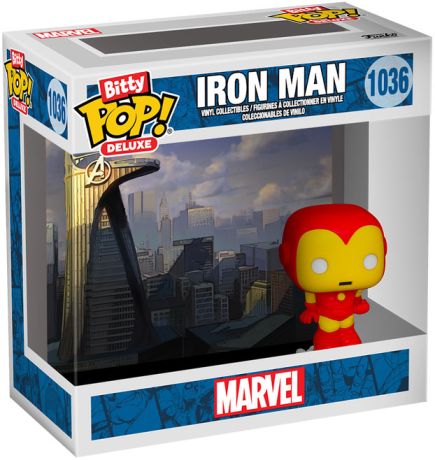 Figurine Funko Pop Marvel Comics #1036 Iron Man - Bitty Pop Deluxe