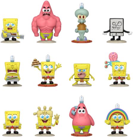 Figurine Funko Mystery Minis Bob l'Eponge Bob l'Eponge - 12 Figurines