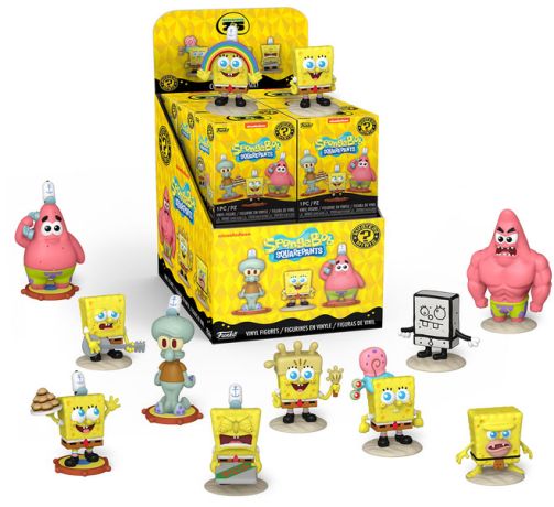 Figurine Funko Mystery Minis Bob l'Eponge Bob l'Eponge - 12 Figurines