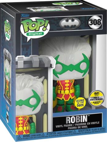 Figurine Funko Pop Batman [DC] #308 Robin - Digital Pop