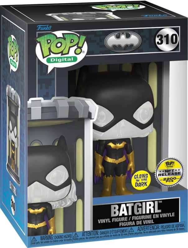 Figurine Pop Batman [DC] #310 pas cher : Batgirl - Digital Pop