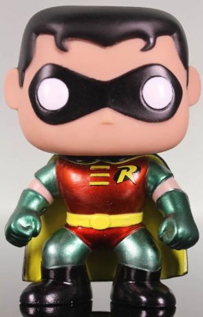 Figurine Funko Pop DC Universe #02 Robin - Métallique [Chase]