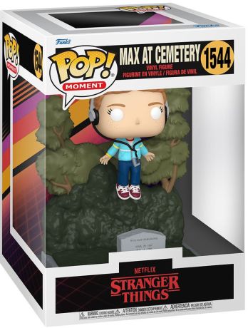 Figurine Funko Pop Stranger Things #1544 Max au Cimetière - Moment