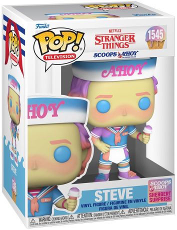 Figurine Funko Pop Stranger Things #1545 Steve (Scoops Ahoy)
