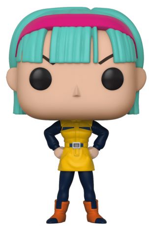 Figurine Funko Pop Dragon Ball Z #385 Bulma en robe jaune (DBZ)