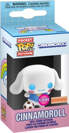 Figurine Funko Pop Sanrio Cinnamoroll Football (Flocked) - Porte-clés