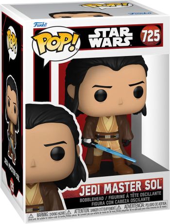 Figurine Funko Pop Star Wars : The Acolyte #725 Maître Jedi Sol 
