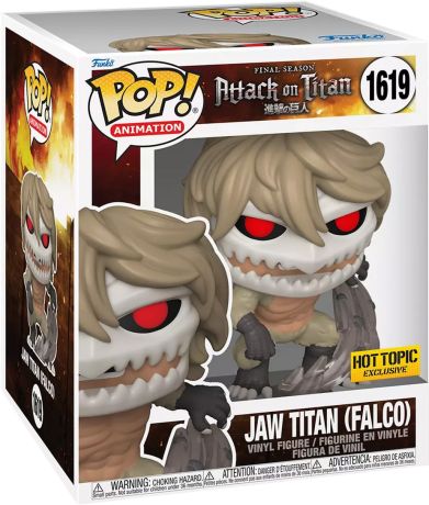Figurine Funko Pop L'Attaque des Titans (SNK) #1619 Titan Mâchoire (Falco) - 15 cm