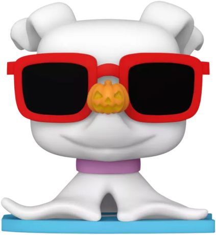 Figurine Funko Pop L'étrange Noël de M. Jack [Disney] #1468 Zero avec des lunettes de soleil