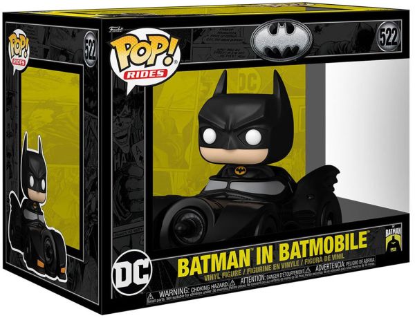 Figurine Funko Pop Batman [DC] #522 Batman avec Batmobile
