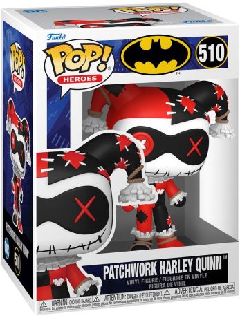 Figurine Funko Pop Batman [DC] #510 Harley Quinn (Patchwork)